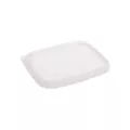 Couvercle PP rectangulaire plat 108x82mm